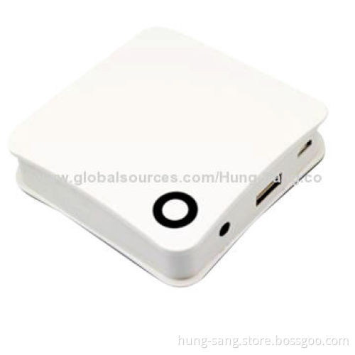 Power bank with 9000mAh, LCD digital display, high capacity, compact shape, long-cycle-life